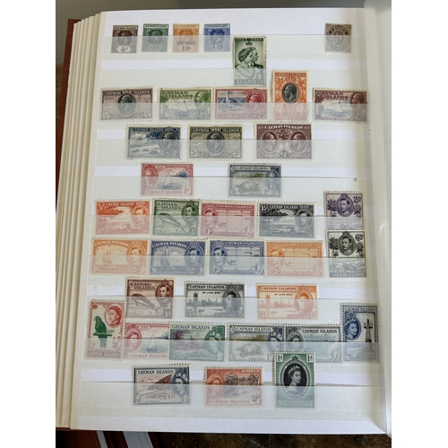 367 - Four stock books of stamps including mint stamps to include France, British Colony, Bermuda/Barbados... 
