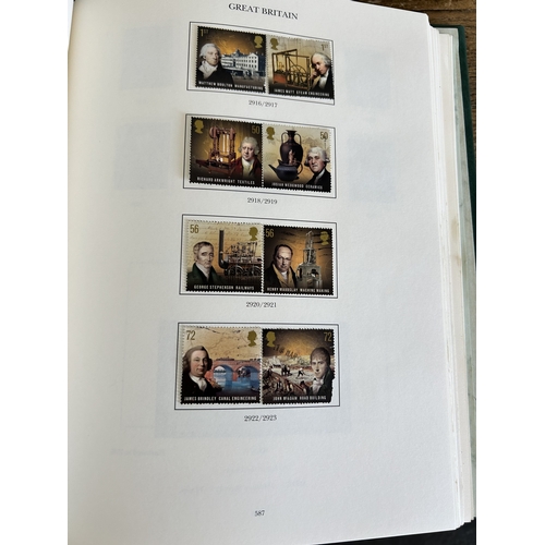 368 - Two Stanley Gibbons Windsor album stamp collections, both approx. three quarters full, very good to ... 