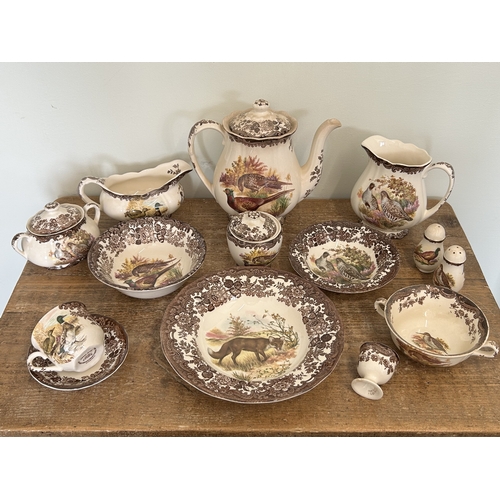 380 - An extensive collection over four boxes of Palissy, a member of the Royal Worcester Group 'Game Seri... 