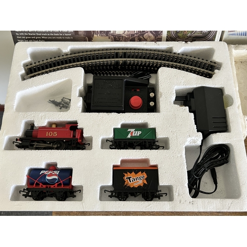 A boxed Hornby electric industrial freight R1015 set (box with some ...