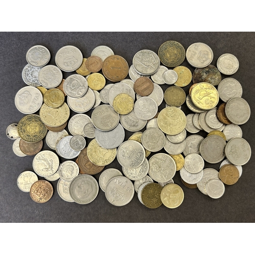 120 - A small selection of vintage world coinage