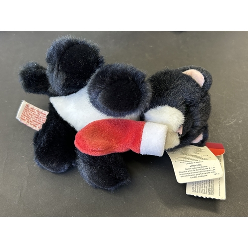 208 - Four Russ Berrie & Co small bean filled bears