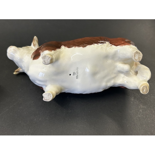 281 - A Beswick Champion of Champions bull, approx. 4 1/4