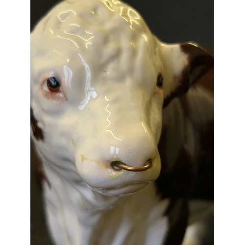 281 - A Beswick Champion of Champions bull, approx. 4 1/4