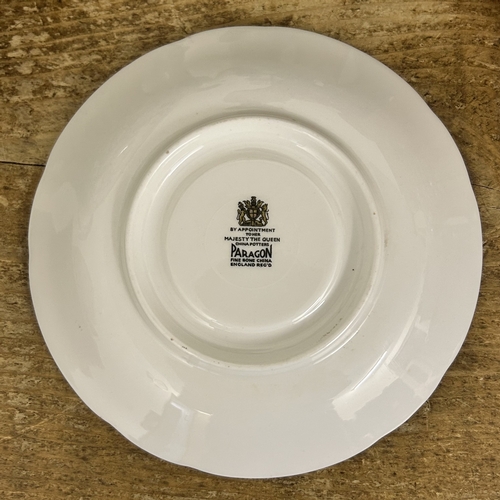 349 - Various ceramic teapots together with a ceramic horse and four Paragon cups and saucers