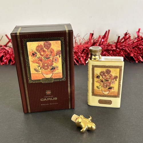 57 - A boxed Camus Cognac from the Grand Masters Collection featuring Van Gogh 'The Sunflowers', the bott... 