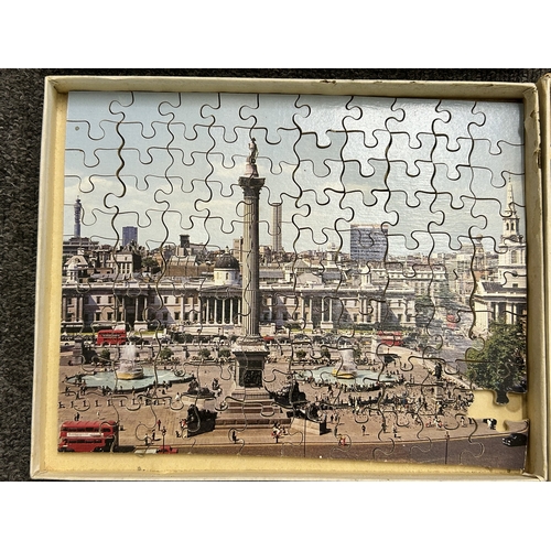 412 - A selection of ten vintage 'Victory' jigsaw puzzles (one piece missing and boxes with wear) together... 