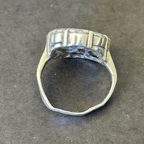 121 - Six 925 sterling silver rings in various sizes, some stone set, combined weight approx. 27g (conditi... 