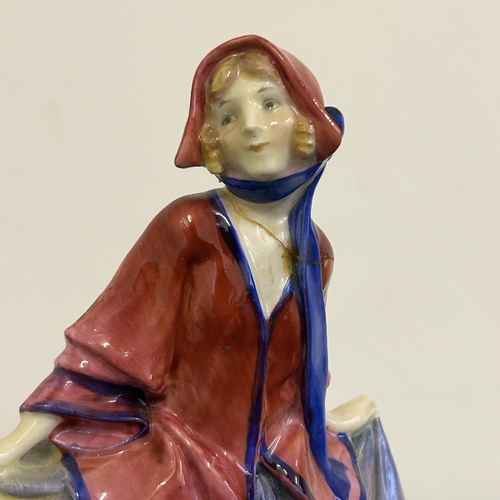 25 - An early Royal Doulton figurine 'Sweet Anne' HN1331 (as found neck) together with a Leonardo Balloon... 