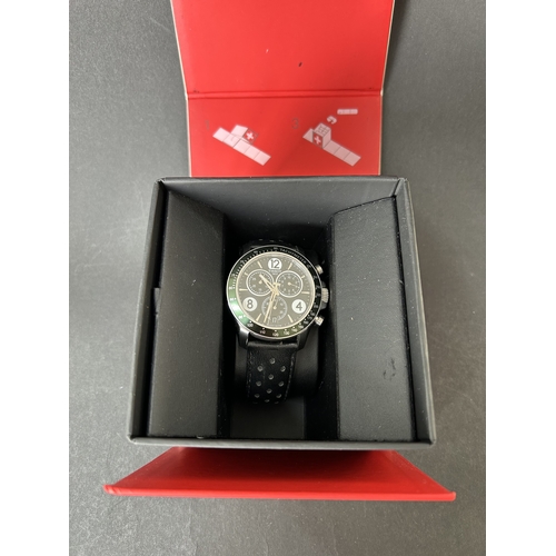 353 - A boxed Tissot Sports chronograph gentlemans wristwatch, Model No.T106417A, 42mm dia (running at the... 
