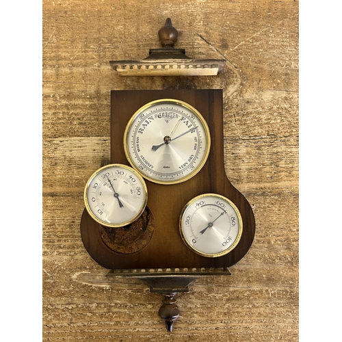 6 - A pair of antique Borde Haussmann Paris opera glasses, a Diplex barometer (as found) and a 'Garrard'... 