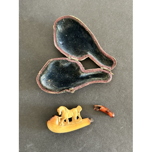 65 - A vintage West German Scheurich ceramic vase (as found, hairline crack) together with a Goebel glass... 