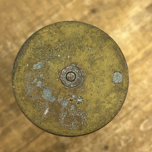 70 - A WW2 era dated 1944 Trench Art shell case, approx. 10 1/2