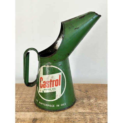 74 - A vintage Castrol Motor Oil jug, approx. 10