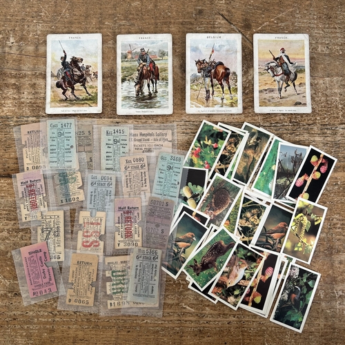 77 - A small collection of vintage Isle-of-Man bus and electric railway punched tickets including TT Hosp... 