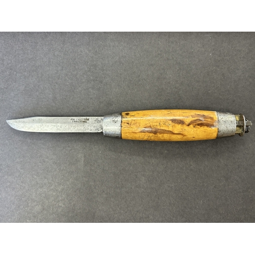 80 - A vintage Joh. Engstrom Eskilstuna Swedish barrel knife, 3 3/4
