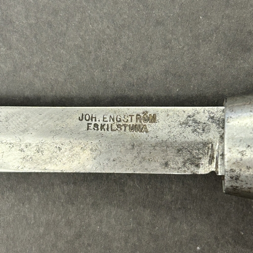 80 - A vintage Joh. Engstrom Eskilstuna Swedish barrel knife, 3 3/4