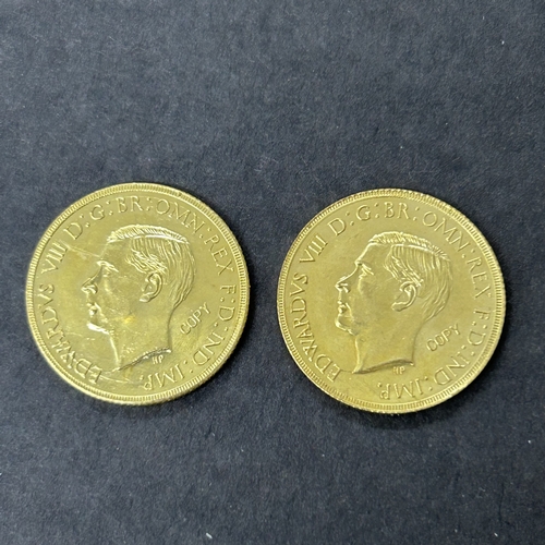 105 - Various gold plated collectors coins including a 2023 American eagle, a mini 5 cent bar with buffalo... 