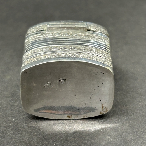An antique Dutch silver small lidded pot, 800 grade, marked 'Lekker Van ...