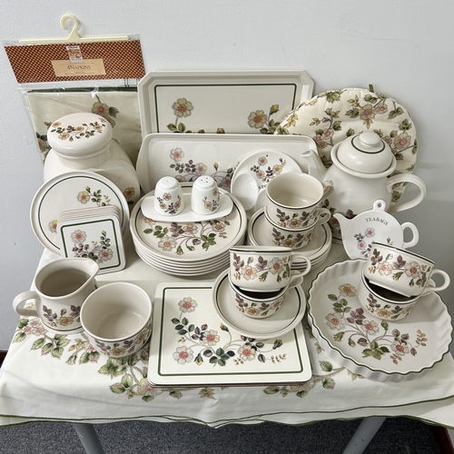 69 - A large quantity of Marks and Spencer 'Autumn Leaves' pattern teas wares and accessories