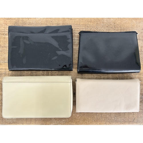 75 - Four vintage clutch bags including a Suzy Smith example