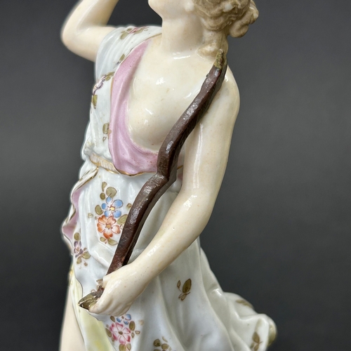 99 - An unusual vintage flower encrusted small vase, approx. 5