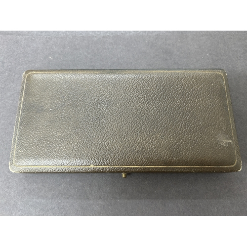 131 - A cased hallmarked silver christening fork and spoon, weight approx. 56g