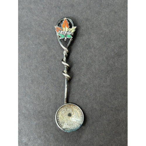 134 - Three mixed dates and makers hallmarked silver teaspoons, weight approx. 33g together with two silve... 