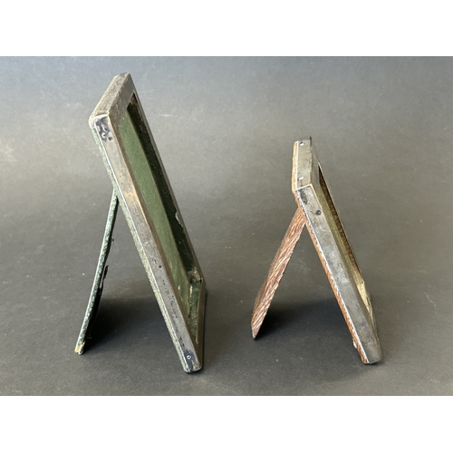 137 - A hallmarked silver photo frame, 5 1/2