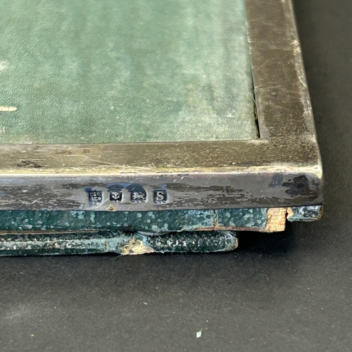 137 - A hallmarked silver photo frame, 5 1/2