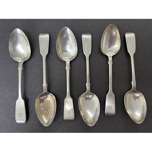 149 - A set of six Victorian hallmarked silver teaspoons, weight approx. 95g