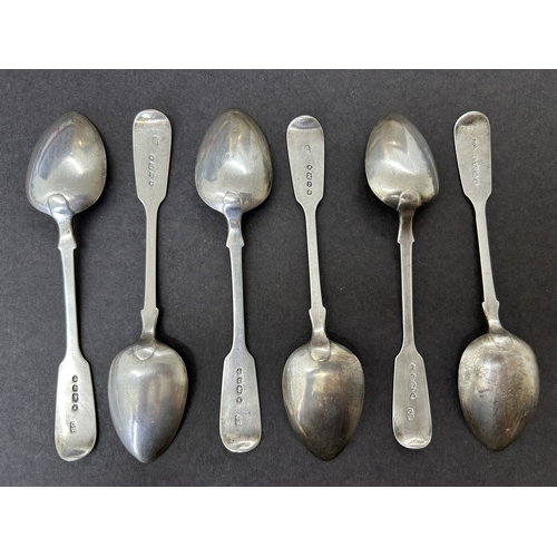 149 - A set of six Victorian hallmarked silver teaspoons, weight approx. 95g