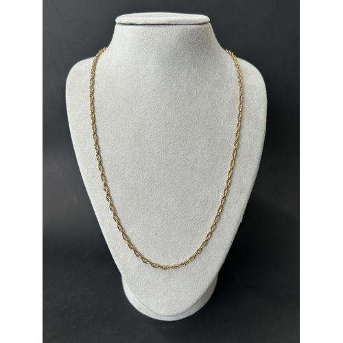 162 - A 9ct gold chain, approx. 26