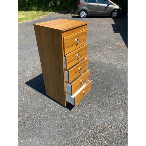 218 - Upright chest of drawers