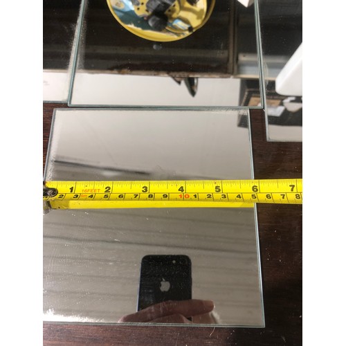 279 - 7 small mirrors 150mm x 150mm