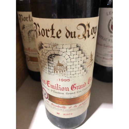 363 - 2 bottles of Porte du Roy Saint-Emilion Grand Cru, France. Stored in a temperature and humidity cont... 