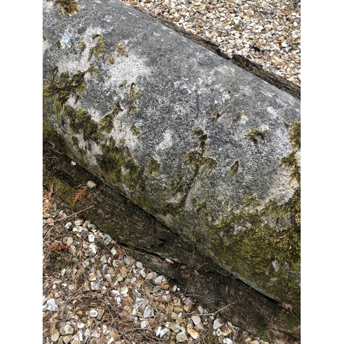 2 - Large agricultural granite roller
