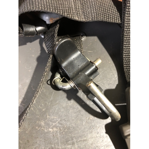 43 - Harness for industrial strimmer and an Antler strap