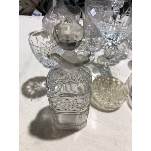 267 - 2 Fruit boxes containing glassware