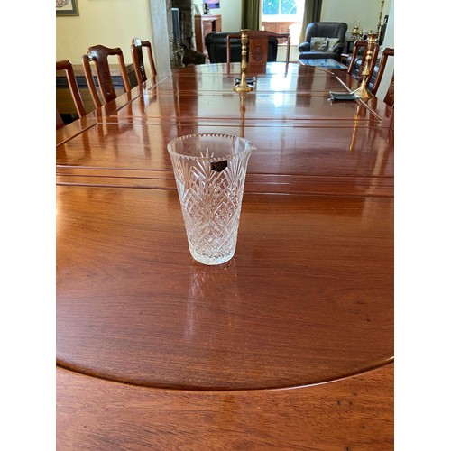280 - Wordsley crystal vase
