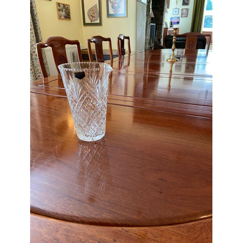 280 - Wordsley crystal vase