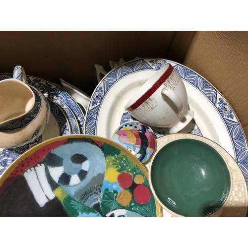 289 - Large box of Chinaware