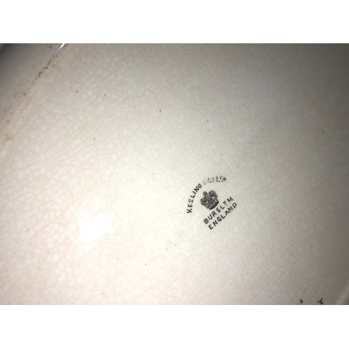 292 - Large platters to include Cauldon China