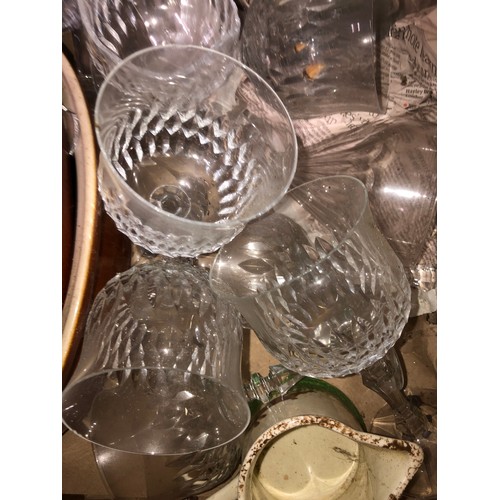 293 - Mixed box of Glass/China