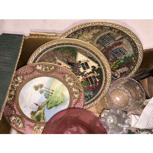 299 - Box of mixed Glass/China