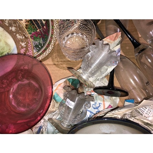 299 - Box of mixed Glass/China