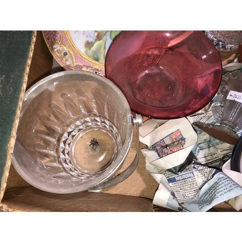 299 - Box of mixed Glass/China