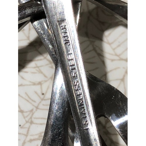 309 - Set of 6 Scallop forks
