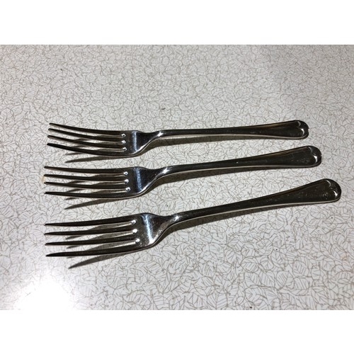 315 - Large Military plated forks  .