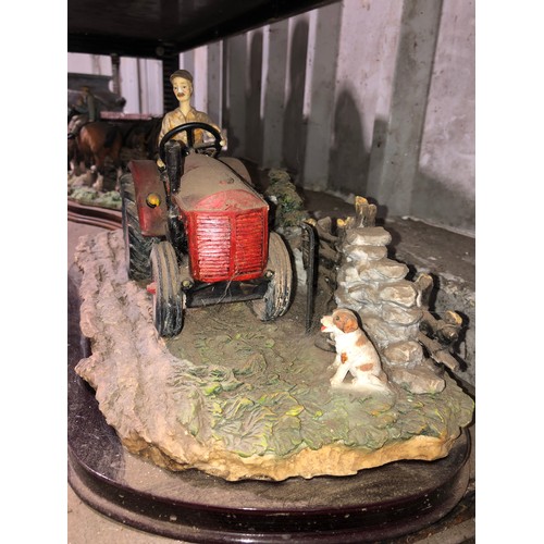 67 - Large Juliana Tractor resin model